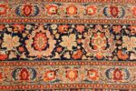 antique persian silk tabriz haji jalili rug 7991 closeup Nazmiyal