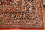 antique persian silk tabriz haji jalili rug 7991 corner Nazmiyal