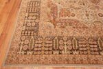 Corner Antique Persian Tabriz rug 47144 by Nazmiyal