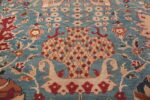 Large Antique Vase Design Indian Agra Rug 3342 Elaborated Vase Nazmiyal