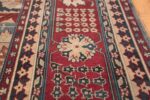 Large Antique Vase Design Indian Agra Rug 3342 Tiny Black Flowers Nazmiyal