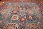 Large Antique Vase Design Indian Agra Rug 3342 Top Design Nazmiyal