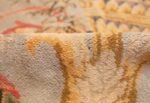 Large Floral Antique French Savonnerie Carpet 3253 Floral Pile Nazmiyal