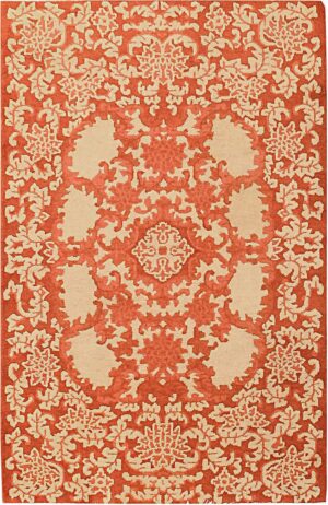 Small Scatter Size Antique Oriental Chinese Carpet #2608 by Nazmiyal Antique Rugs