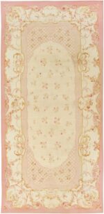 Antique Aubusson Carpet by Nazmiyal Antique Rugs