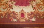 antique french aubusson rug 43636 design Nazmiyal