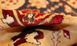 antique agra indian rug 43422 pile Nazmiyal