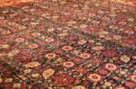 antique agra indian rug 43422 side Nazmiyal