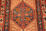 Tribal Design Light Color Antique Long And Narrow Persian Camel Hair Serab Hallway Runner Rug 43819 by Nazmiyal Antique Rugs