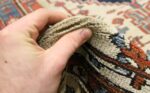 antique persian heriz serapi rug 43714 pile Nazmiyal