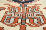 antique persian heriz serapi rug 43714 texture Nazmiyal