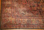 antique sarouk persian rug 43583 corner Nazmiyal