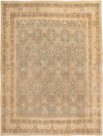 Decorative Fine Antique Room Size Persian Kerman Rug 42486 Nazmiyal