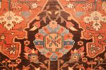 fine antique sarouk farahan rug 43725 blue Nazmiyal