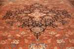 fine sarouk farahan rug 43725 medallion Nazmiyal