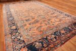 Full Large size Antique Persian rust colored Sultanabad rug 40470 by Nazmiyal