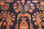 large antique persian sarouk mohajeran rug 43428 vase Nazmiyal