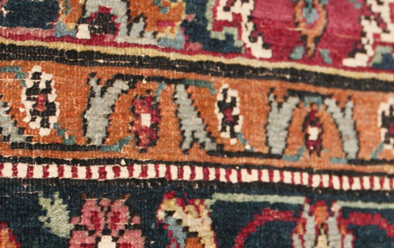 17th Century Antique Persian Isfahan Rug 17th Century Antique Persian Isfahan Rug #8034 by Nazmiyal Antique Rugs