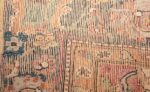 antique 17th century persian esfahan rug 8034 weave Nazmiyal