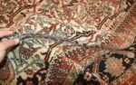 antique persian sarouk farahan rug 43855 pile Nazmiyal
