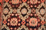 Detail small antique silk and cotton Indian Agra rug 41163 by Nazmiyal