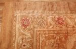 large decorative antique turkish oushak rug 1500 corner Nazmiyal