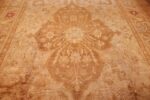 large decorative antique turkish oushak rug 1500 field Nazmiyal