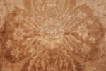 large decorative antique turkish oushak rug 1500 field Nazmiyal