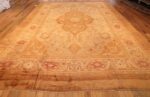 large decorative antique turkish oushak rug 1500 whole Nazmiyal