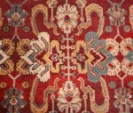 antique indian amritsar rug 2670 design Nazmiyal