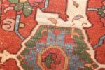 antique persian heriz serapi rug 44177 weave edited Nazmiyal