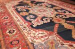 antique persian heriz serapi rug 44177 whole edited Nazmiyal