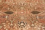Antique Tabriz Persian Rug 43184 Closeup Look Nazmiyal