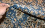 antique tehran silk and wool persian rug 44109 pile Nazmiyal