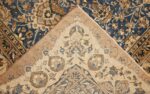 antique tehran silk and wool persian rug 44109 weave Nazmiyal