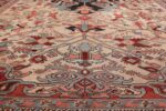 Oversize Antique Persian Heriz Serapi Persian Rug 44085 Blue Lower Design Nazmiyal