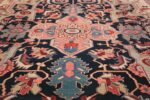 Oversize Antique Persian Heriz Serapi Persian Rug 44085 Central Medallion Nazmiyal