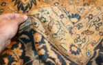 antique tabriz persian rug 43396 pile Nazmiyal