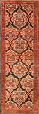 antique kurdish bidjar persian rug 44412 Nazmiyal