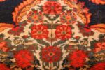 antique kurdish bidjar persian rug 44412 flowers Nazmiyal