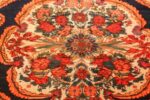 antique kurdish bidjar persian rug 44412 medallion Nazmiyal