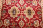 antique indian cotton agra rug 44380 field Nazmiyal