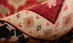 antique indian cotton agra rug 44380 pile Nazmiyal