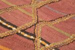 Close-up Vintage Kilim Moroccan rug 44467 by Nazmiyal