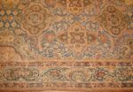 antique persian kerman lavar rug 43959 field Nazmiyal