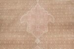 Close-up Vintage Persian Tabriz rug 44530 by Nazmiyal