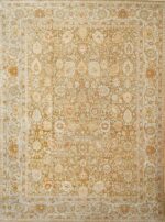Large Modern Persian Tabriz Design Turkish Oriental Rug #41237 by Nazmiyal Antique Rugs