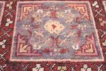 Oriental Garden Design Antique Khotan Rug 44543 Red Yellow Design Nazmiyal