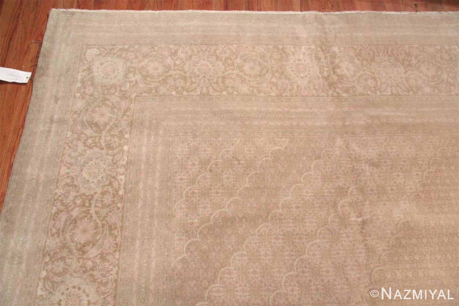 Corner Vintage Persian Tabriz rug 44530 by Nazmiyal