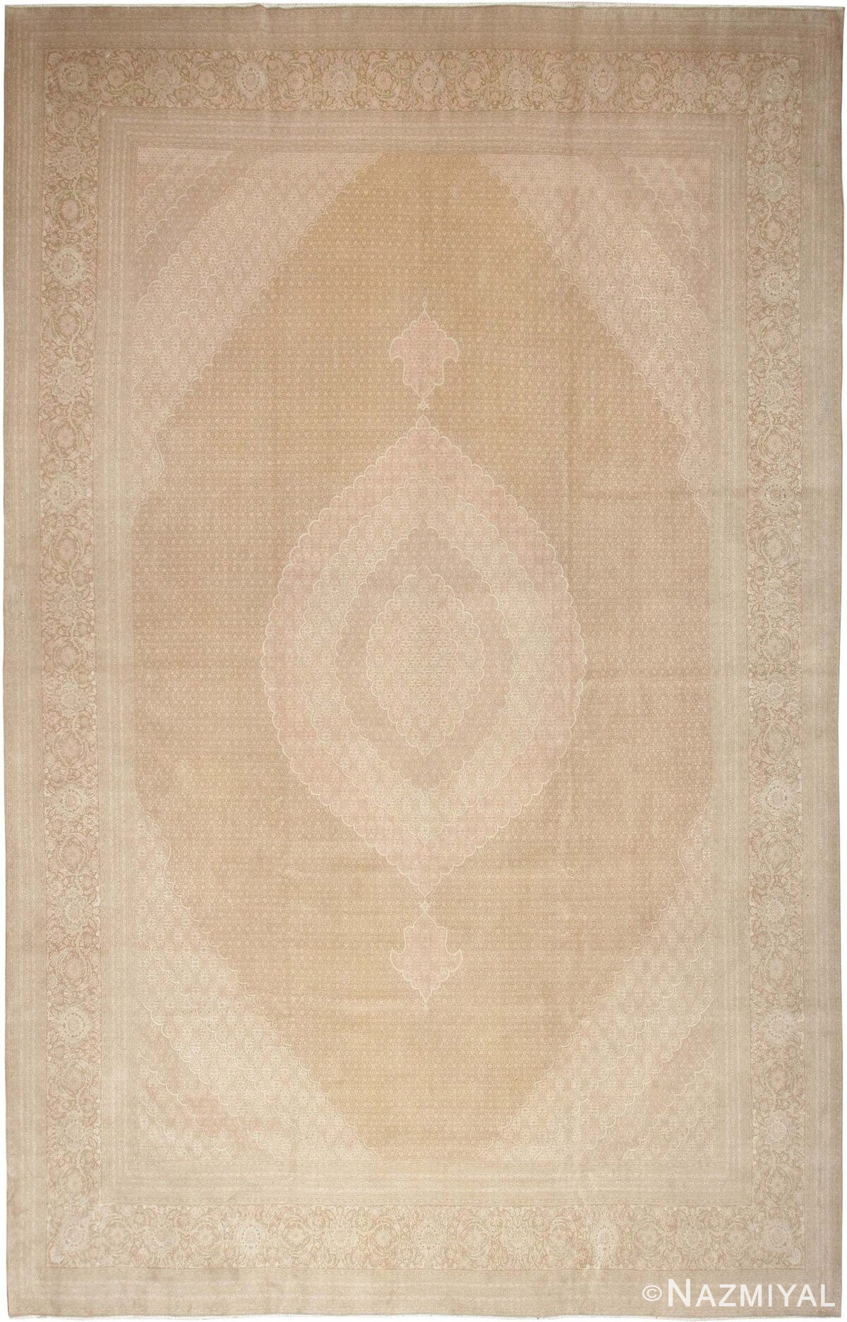 Full view Vintage Persian Tabriz rug 44530 by Nazmiyal
